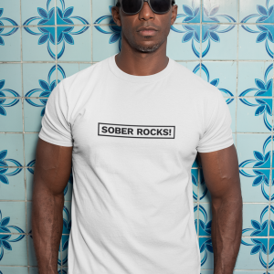Sober Rocks! - Unisex t-shirt