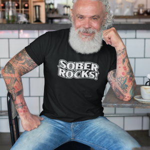 Sober Rocks! - Unisex t-shirt