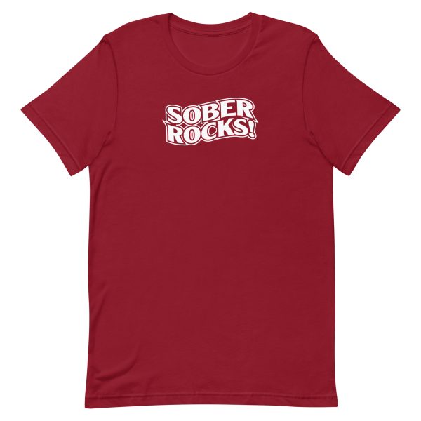 Sober Rocks! - Unisex t-shirt - Image 3