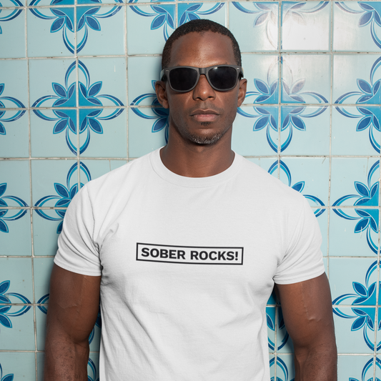 Sober Rocks! - Unisex t-shirt